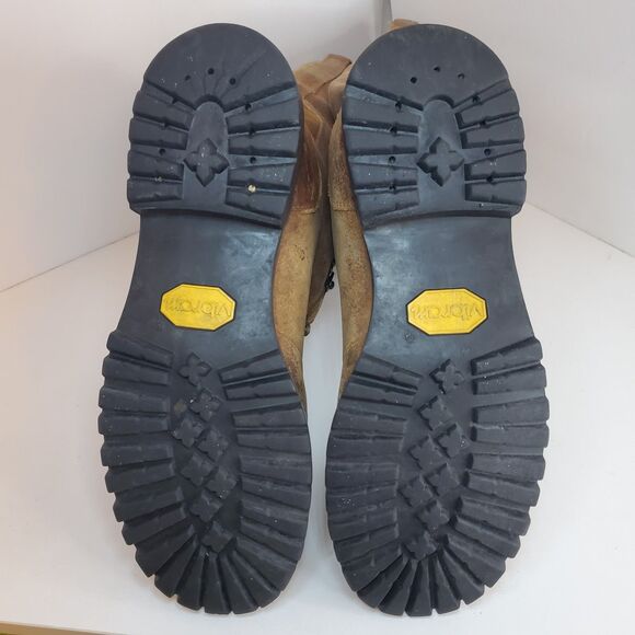 Timberland Knee High Sz 9 Earthkeepers Lace Up Lineman Boot Tall Nubuck Suede - Picture 12 of 13